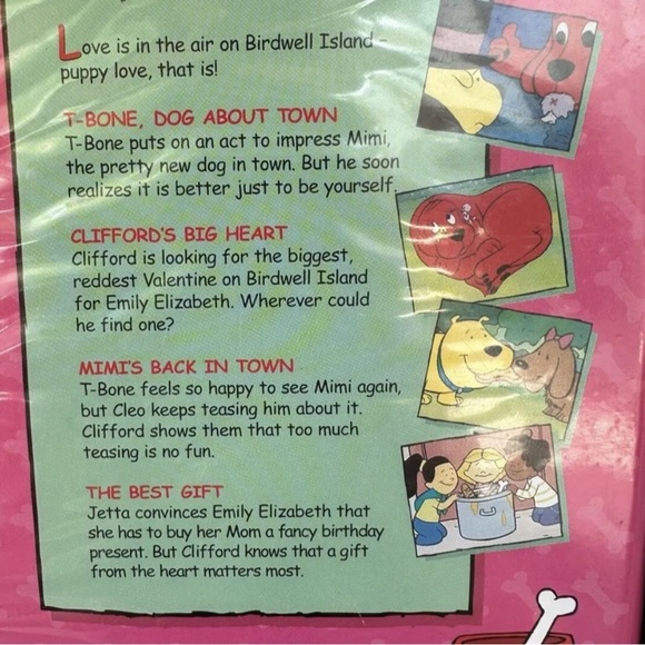 VHS Clifford The Big Red Dog
Movie - Puppy Love - Scholastic - Picture 8 of 9